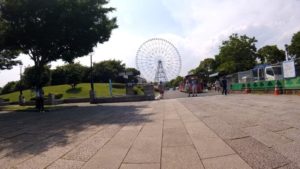 江戸川サイクリングロード　葛西臨海公園