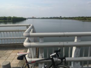 荒川サイクリングロード　彩湖