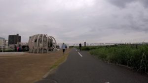 江戸川サイクリングロード　三郷