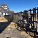 走り始めの江戸川サイクリングロード